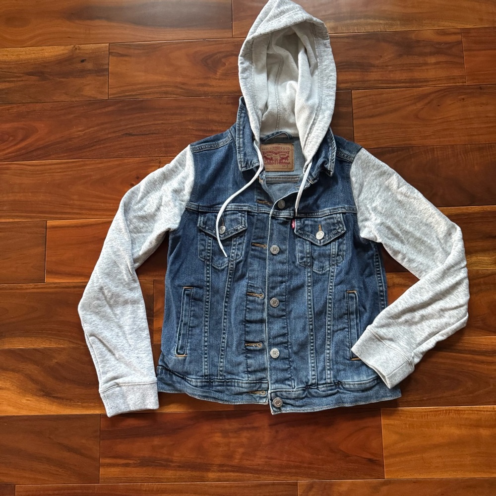 Levi's Blue Denim Jacket Small